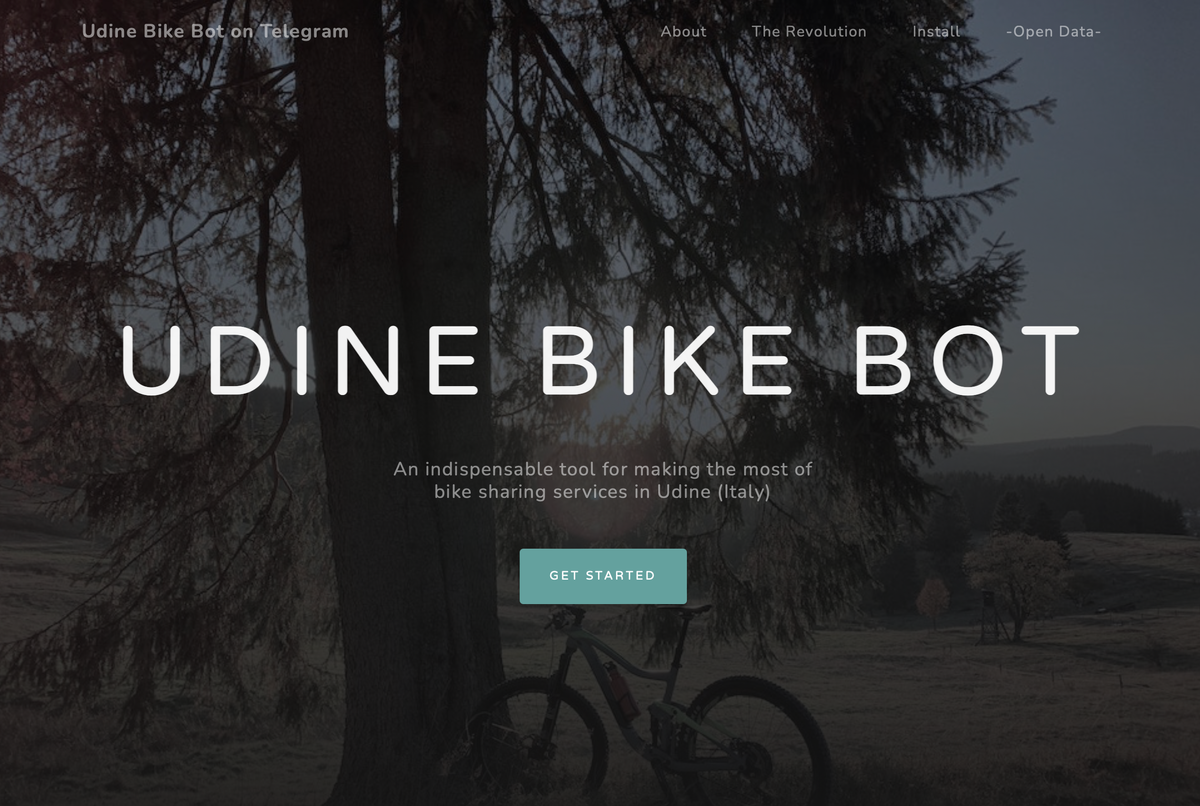 Udine Bike Bot - Bike Sharing a Udine e analisi dati